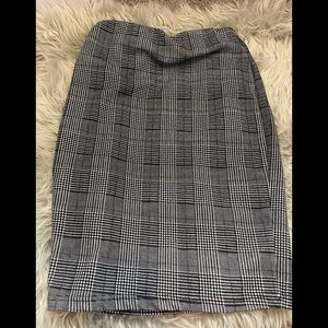 Plaid skirt